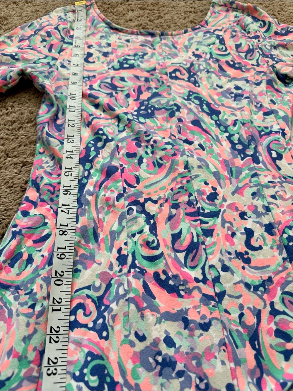 Lilly Pulitzer Celia Dress Size M La Playa Fit & Flare Women’s - Picture 8 of 10
